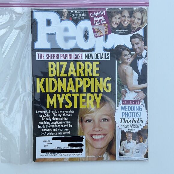PEOPLE MAGAZINE November 13, 2017 CELEBRITY MOMS TELL ALL Sherri Papini Kidnap - Picture 1 of 6